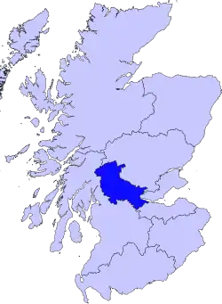 Central within Scotland