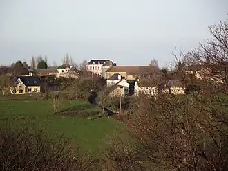 The centre of the village