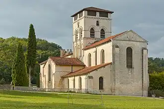 The abbey in Chancelade