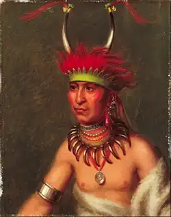 Shaumonekusse (Prairie Wolf) Otoe c. 1822