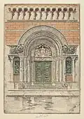 The Door, St. Bartholomew's, 1909
