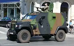 PVP of the 3rd regiment engineers, 1st Mechanised Brigade in Charleville-Mézières