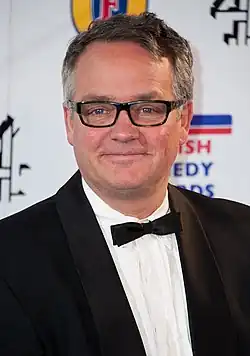 Comedian Charlie Higson (BA, 1980)