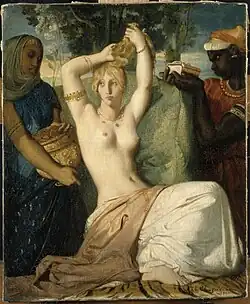 The Toilette of Esther by Théodore Chassériau (1842 Salon)