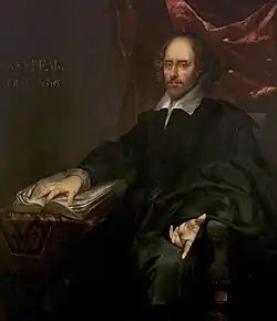 The "Chesterfield Portrait" of Shakespeare, painted c. 1679