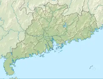 Diaolou is located in Guangdong