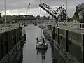 Hiram M. Chittenden Locks and Salmon Bay Bridge