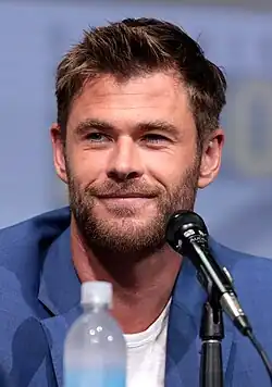 Chris Hemsworth, who has found success as Thor in the Marvel Cinematic Universe