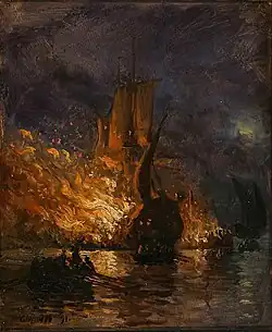 Tordenskjold in the Gothenburg Fjord (1891)