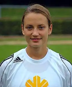 Christina Zerbe in FFC Frankfurt kit