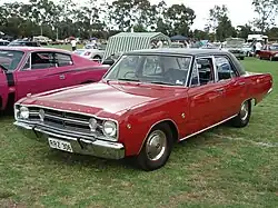 South African Chrysler Valiant VIP, a RHD Dodge Dart. This is a 1968 model.