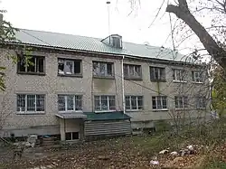 Windows, damaged by shooting