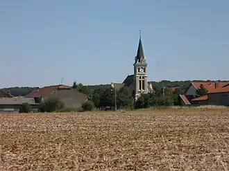 The church in Seicheprey