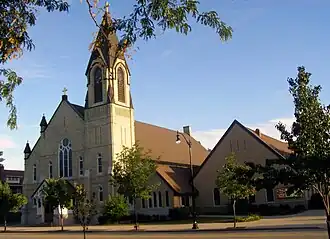 Church of St. Thomas the Apostle (Beloit, Wisconsin), 1885