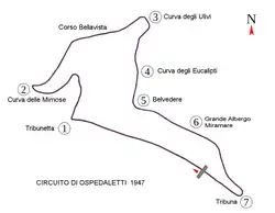 Circuito di Ospedaletti 1947 (San Remo Grand Prix at Ospedaletti)