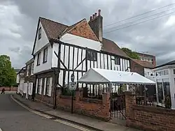 View from the west, in 2023