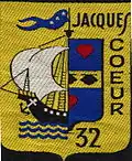 Insignia of CJF 32 (second model).