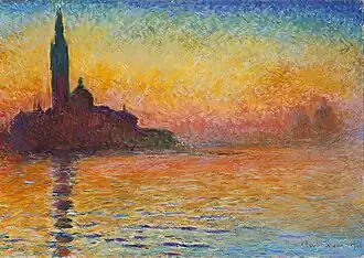 San Giorgio Maggiore at Dusk, 1908, National Museum Cardiff, Wales