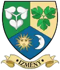 Coat of arms of Izmény