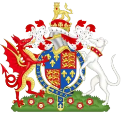 An alternative Coat of Arms of Henry VII of England and Wales (1485–1509)