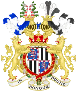 Coat of Arms of Prince Louis, 1st Marquess of Milford Haven