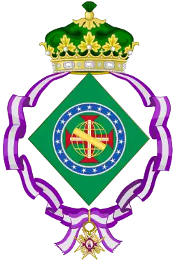 Coat of arms of Maria Amélia, princess of Brazil