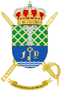 Coat of Arms of the Second Construction Command "Sur" (COBRA-2) Infrastructures Directorate