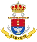Coat of Arms of the Naval Assistantship of Arrecife Maritime Action Forces (FAM)