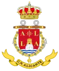 Coat of Arms of the Naval Command of Alicante Maritime Action Forces (FAM)