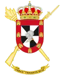 Coat of Arms of the Discontinuous Services Unit "Ceuta" (USBAD)