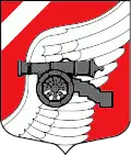 Coat of Arms of Romanovsky Rural Settlement, Vsevolozhskiy District, Leningrad Region (since 2007)[120]