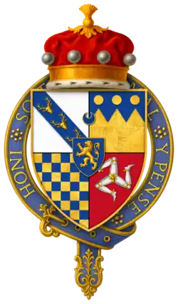 Arms of Sir Edward Stanley, 1st Baron Monteagle