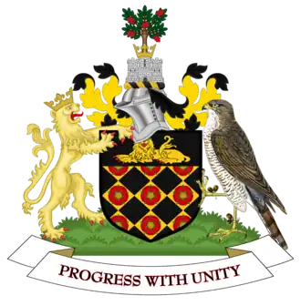 Coat of arms of Borough of Wigan