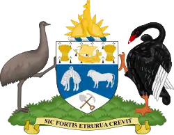 Coat of arms of the Bank of New South Wales[30]