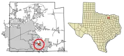 Location of St. Paul in Collin County, Texas