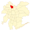 Conchalí commune within Greater Santiago