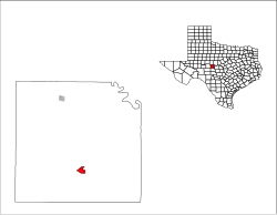 Location in Concho County