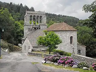The church of Concoules
