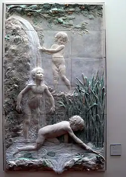 L'eau in La Piscine, Musée d'art et d'industrie. Roubaix.