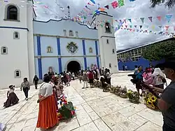 Traditional celebration in Santo Domingo Teojomulco