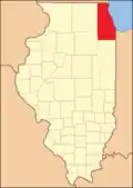Cook County from 1831 to 1836