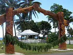 Cook Islands RSA Memorial Gateway, 2017