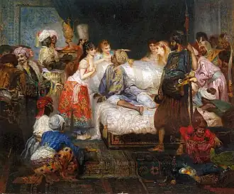 Scene from the Harem by Fernand Cormon, c. 1877
