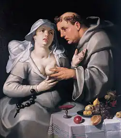 Cornelis Cornelisz. van Haarlem, A Monk and a Nun, 1590, Frans Hals Museum, Haarlem.
