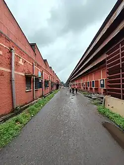 Corridor of Jamalpur Locomotive Workshop