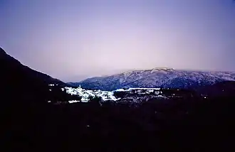 Cortes de la Frontera at dusk