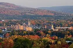 Cortland, New York, from its Southside