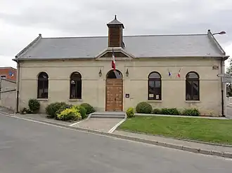 The town hall of Coucy-lès-Eppes