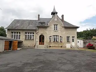 The town hall of Coucy-la-Ville