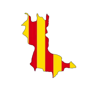 Map flag of County of Foix